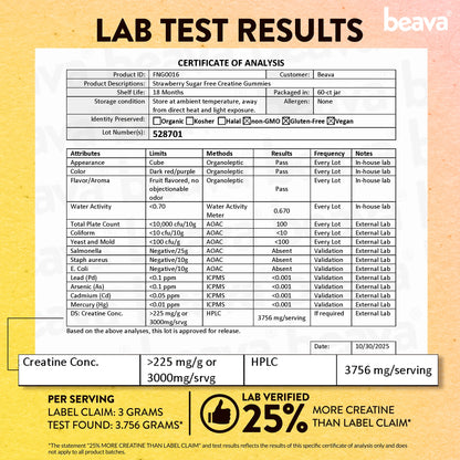 Creatine Monohydrate Gummies